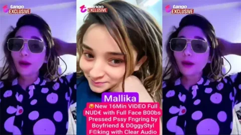 Insta Model Mallika New Latest Live Full Nude Boyfriend DoggyStyl Fucking
