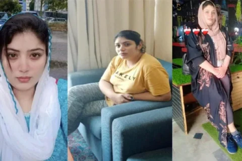Pakistani Coworker Fucked From Behind Hard Threesome