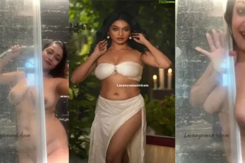 Lavanya Manickams Secret Bathroom Romance Uncovered Sex Video