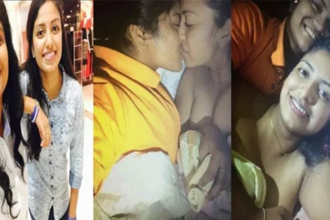 Happy indian Lesbian Couple Topless Nude Update