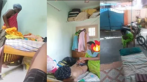 Son Manipulated Aunty to oil massage dick Full tamil audio