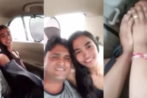 Bangladeshi Teen Couple In Car