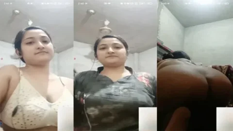 Beautiful Cute Married Wife Affair Showing Lover