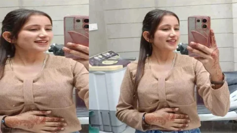 Beautiful Sexy Indian Girl Showing