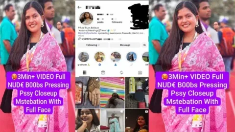 Desi Travel Influencer Exclusive Pressing Boobs Show