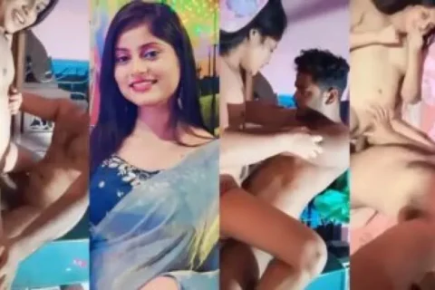 Beautiful Girl Passionately Fucking