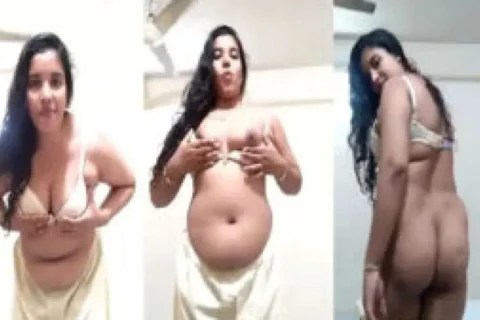 Big ass Mallu wife full nude show