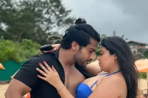 Preeti Puneet Seduced by Boyfriend Massaging Her Oil Dripping Tits Sex Video