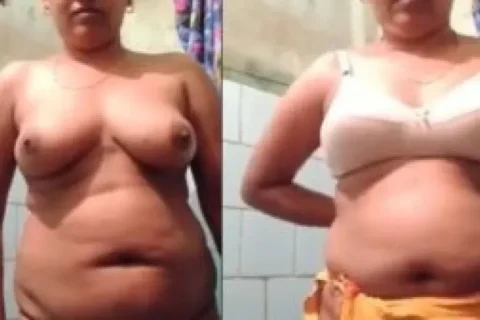 Beautiful Indian Bhabhi striptease video
