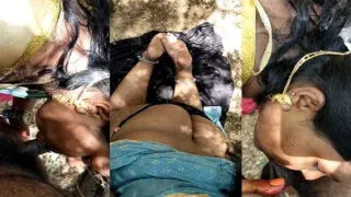 Desi village wife outdoor secret MMS scandal hot romance Sex Video