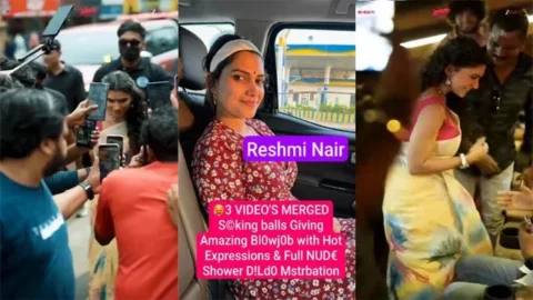Resmi R Nair Sucking Balls Giving Blowjob With Hot Fuck