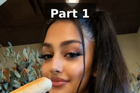 Diva Flawless Teasing Her Deep Cleavage And See Through Boobs While in a Restaurant Part 1