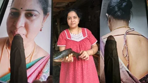 Desi Mom Harika Cleanshaved Pussy