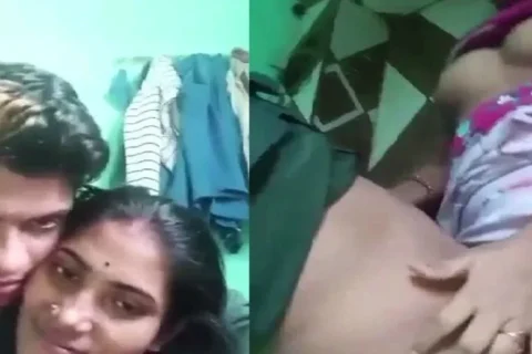 Young Devar Fucking Bhabhi Pussy And Sucking Boobs