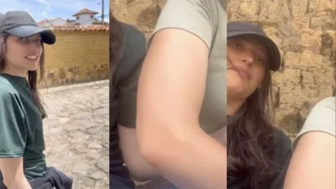 Two Lesbians Touch each other to Orgasm on the Corner of a Town trying to Avoid being seen by anyone