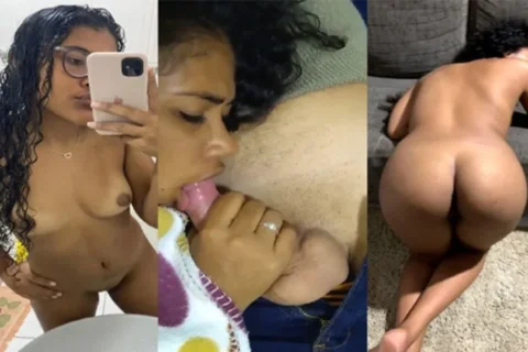 College Sweet Girl Deep Blowjob Her BF Fucking