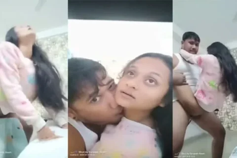 Desi Cute Girl Fucked Hard Home Alone