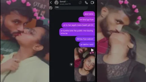 Mallu Girlfriend Cheated On her BF Kissing Chat MMS Leaked Pron Video