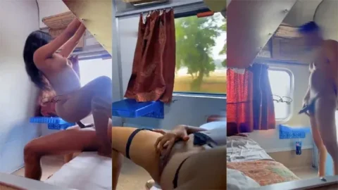 On Moving Train Hot Couple Aka Sugar Spice Fucking