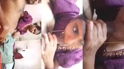 Leaked Desi Bhabhi Blowjob Video, Tamil Wife Sucking Hubby's Cock