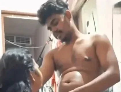 Desi wife giving blowjob and getting her pussy fucked hard by horny husband Sex Video
