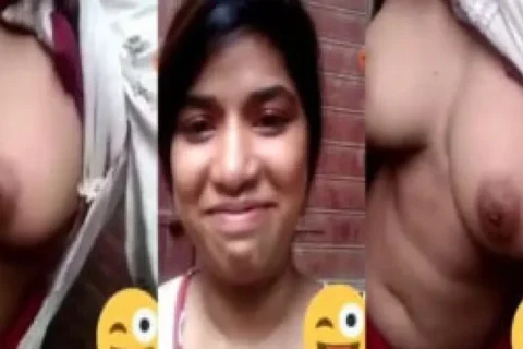 Karachi girl showing her boobs on video call