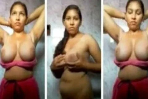 Hot Desi Bhabhi milky big boobs show