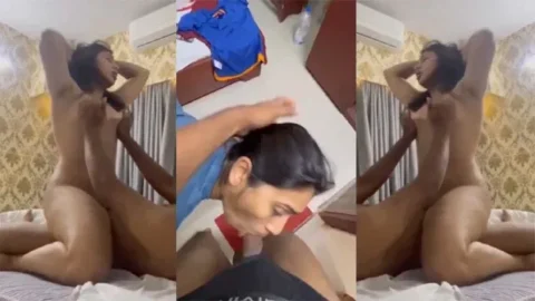 Submissive GF Used rough BJ BDSM Hardcore Spit on face Riding Mms Video