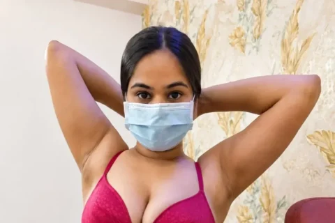 Sexy Babe Couldn t Stop Teasing in Her Bra and Panties Showing Off Her Perfect Boobs and Rubbing Wet Pussy on Stripchat Sex Video