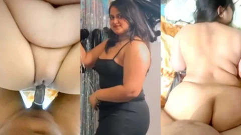 Leaked Desi Aunty Nude Pussy Getting a Hard Fucking and Moaning