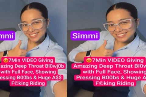 Simmi Beautiful Nri Giving Blowjob Huge Ass