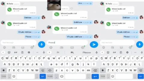 Desi Girl Showing Boobs on Video Call