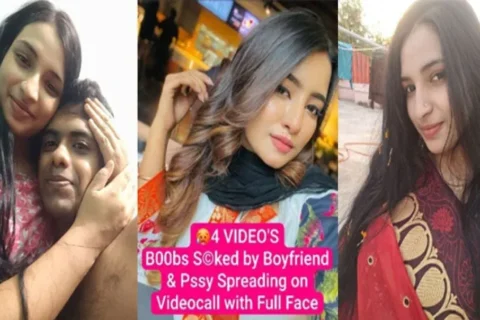 Horny Desi Girl Boobs Sucked by Boyfriend with Full Face