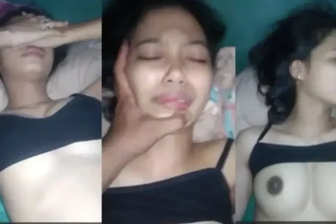 Desi girlfriend ke sath bed pe masti ka hot private plan Sex Video