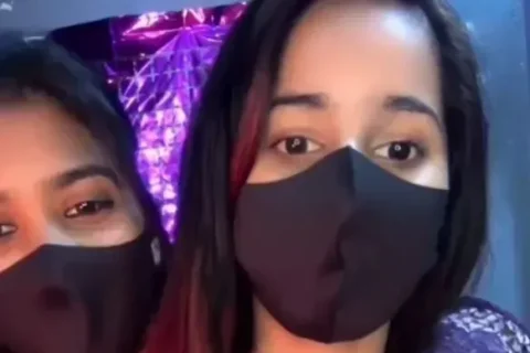 Two Horny Tango Live Sluts Go Fully Naked and Rub Their Wet Pussies Together Sex Video