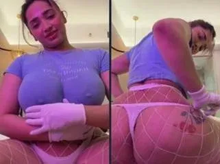 Aditi Mistry Nude Boobs Exposed Hard Nipples in Blue Top