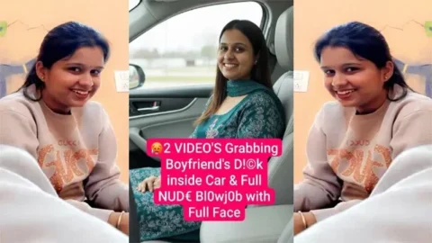 Horny Desi GF Grabbing Boyfriend Dick inside Car Giving Blowjob Fucking Video