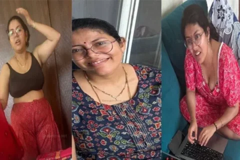 Indian Work From Home Mom blowjob Sex Handjob
