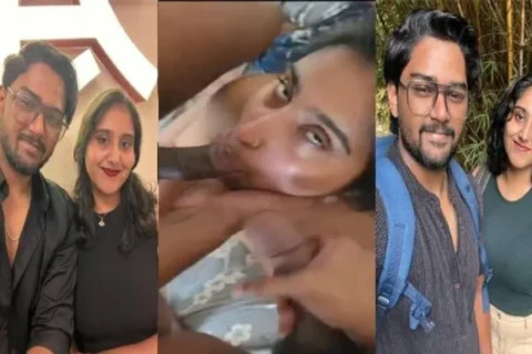 Horny Cuckold Mallu Wife Threesome BJ Hard Fucking