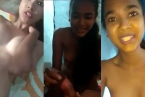Village Girlfriend Ko Aaj Dost Ke Kamre Pe Le Jake Uski Taangei Khol Di