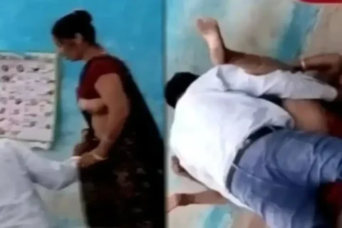 Desi Teacher Ki Classroom Mein Garam Raaz Leaked Sex Video