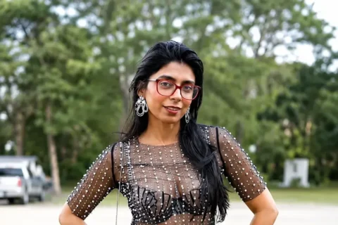 Insta Babe Aqsa Pervaiz Shows Off Her Nude Boobs Wet with Saliva and Rubbing Them