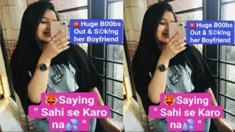Latest Trending Sucking her Boyfriend Giving Amazing Blowjob