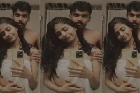 Young Mallu Couple Enjoying