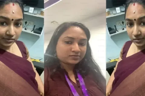 Secret Office Romance with Hot Tamil Aunty Full Story Sex Video