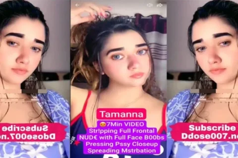 Tamanna Beautiful Insta Influencer Most Exclusive Premium Live