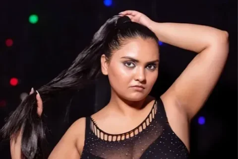Busty Insta Model Srishti Khan Fully Nude Live Show Boobs Pressing Leak Sex Video