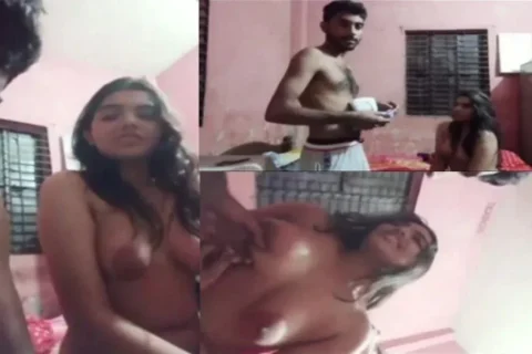 Cute Horny GF Sucking And Fucking With BF