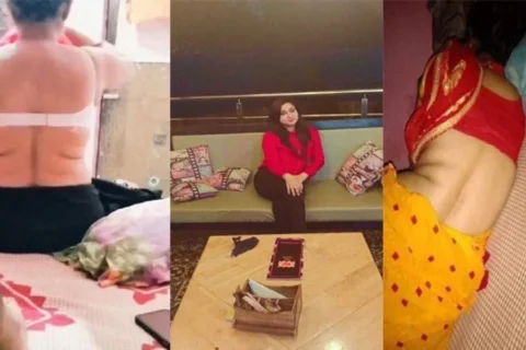 Tharki Indian Step Dad Recording Wife And Stepdaughter Video HD