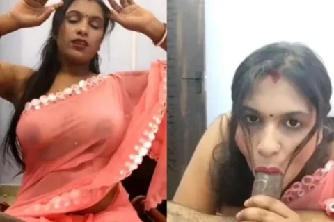 Desi aunty blowjob record by husband